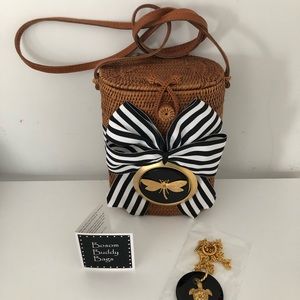 Bosom Buddy Bag with matching necklace *Brand New*